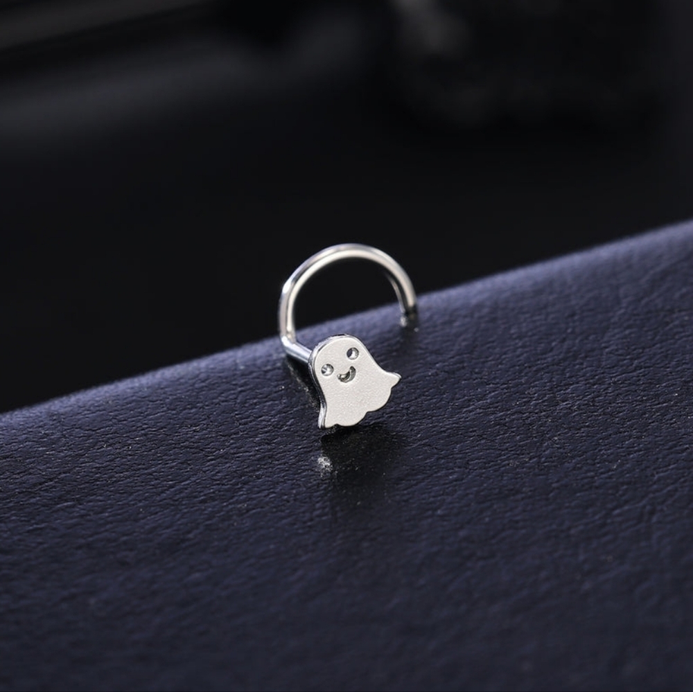 Ghost nose ring - Picture 3 of 6